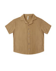 LAPEL TEXTURED  SHIRT