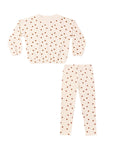 SPONGEY RUBY DOTS SET
