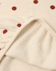 SPONGEY RUBY DOTS SET