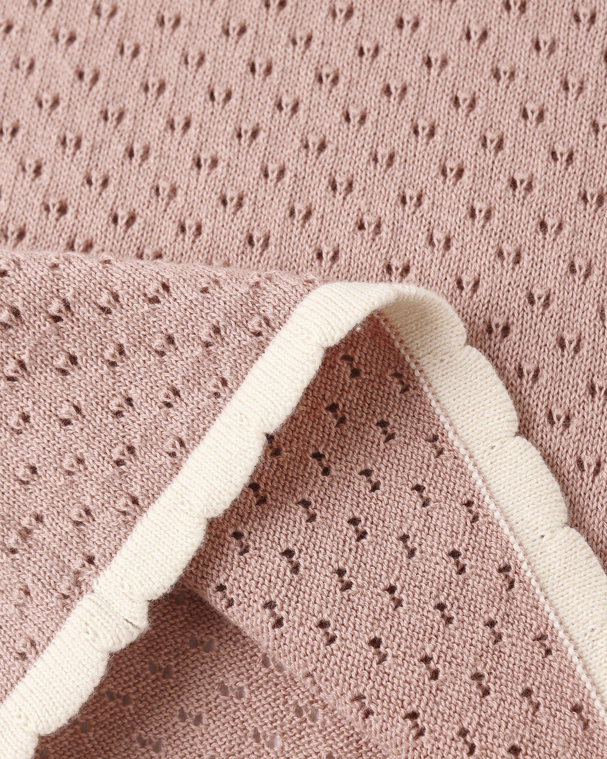 POINTELLE KNIT PANTS