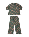 BOUQUET RUFFLE PAJAMAS
