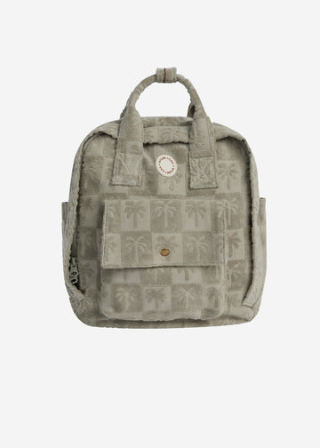 PALM CHECK TERRY BACKPACK