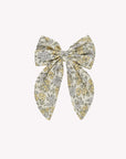 OVERSIZED BOW HAIRCLIP - IVORY BLOOM