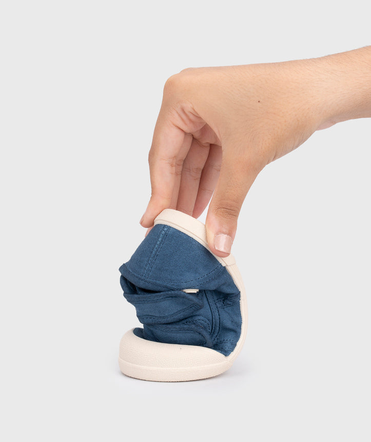 LONA VELCRO SHOE - MARINE