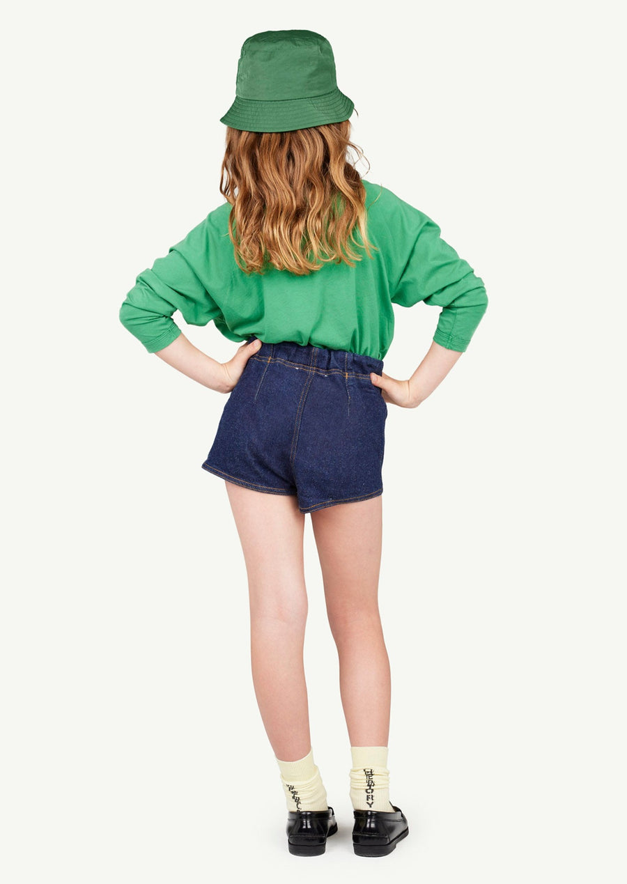 CLAM DENIM SHORTS