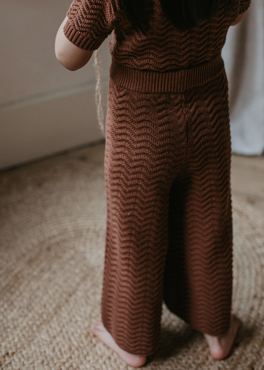 THE ETTA TROUSER - MOCHA