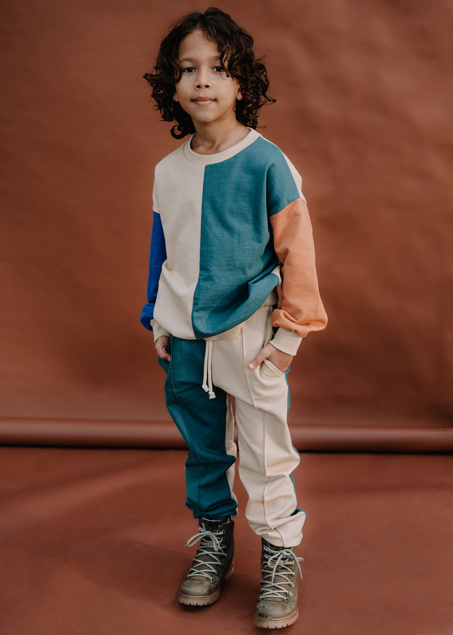 COLOURBLOCK SWEATSHIRT