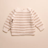 PHILIPPE REVERSIBLE SWEATER - CREAM