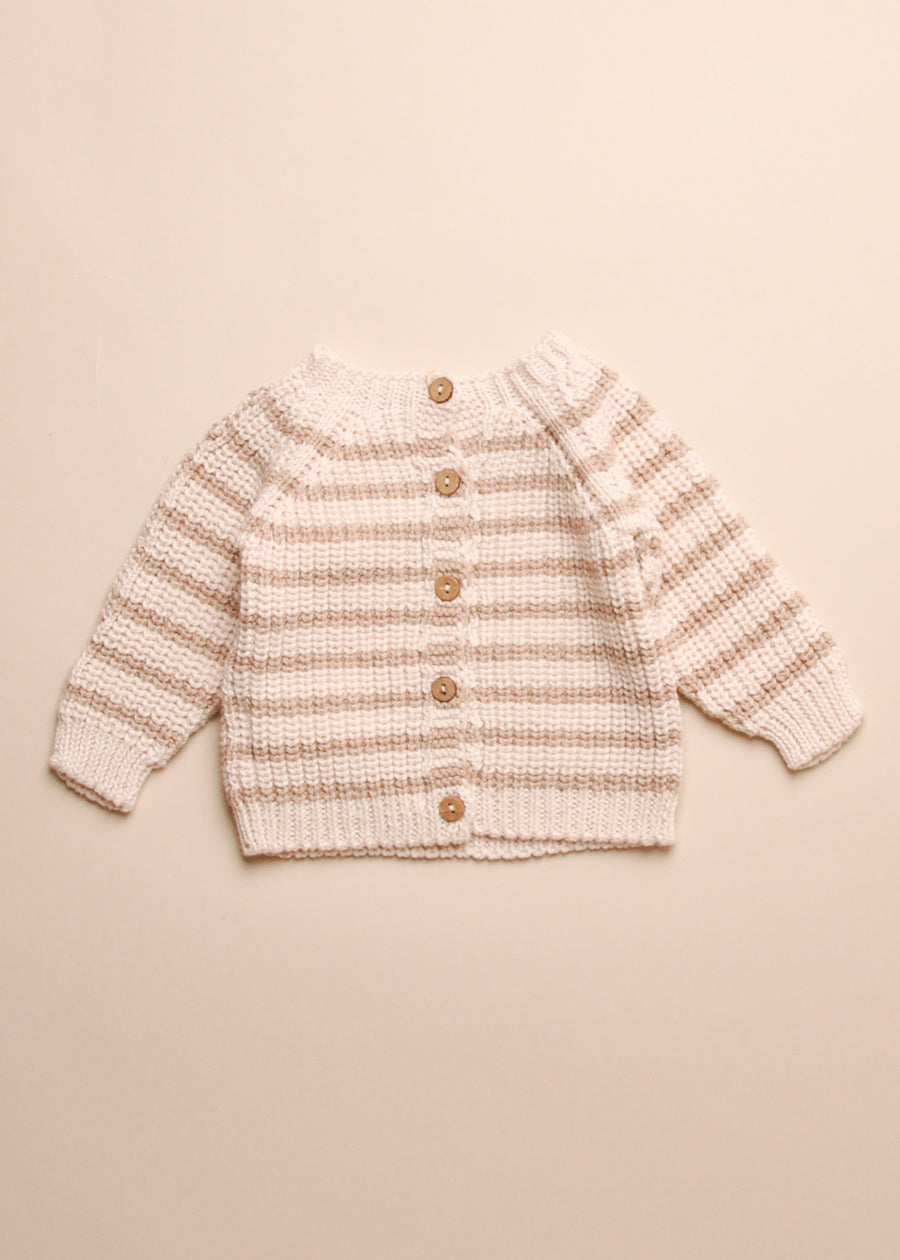 PHILIPPE REVERSIBLE SWEATER - CREAM