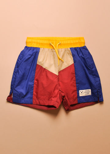 JACKY WINBREAKER SHORTS - BLUE