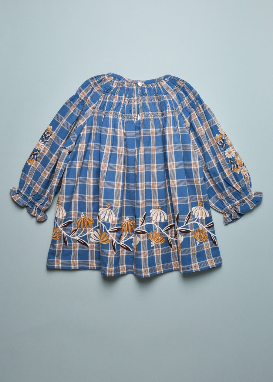 TULIP DRESS - AZURE