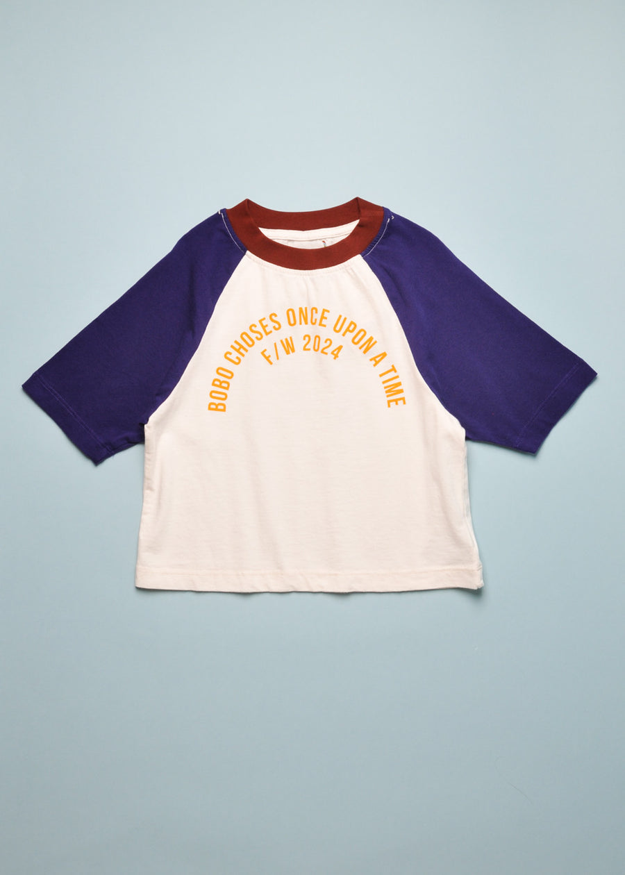 BOBO CIRCLE RAGLAN SLEEVES T-SHIRT