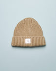 CHUNKY KNIT BEANIE - OLIVE