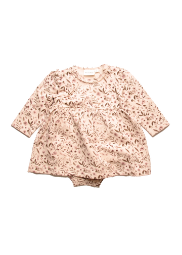 FLOWER ONESIE DRESS