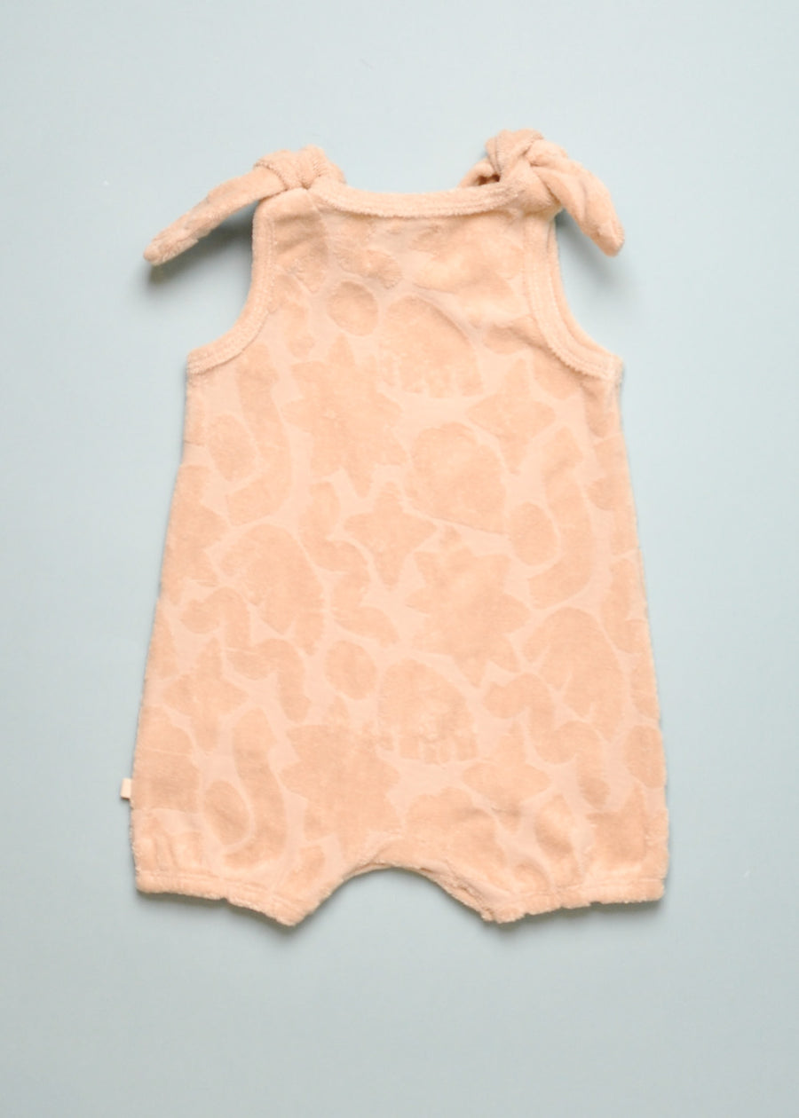 PATTERN PLAY TERRY PLAYSUIT