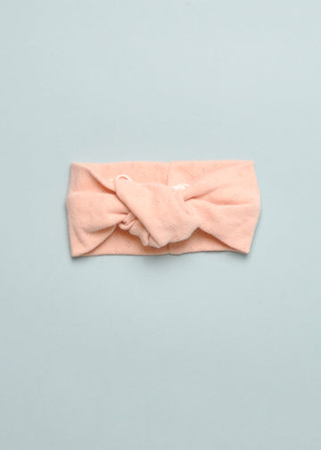 POINTELLE HEADBAND - MELON