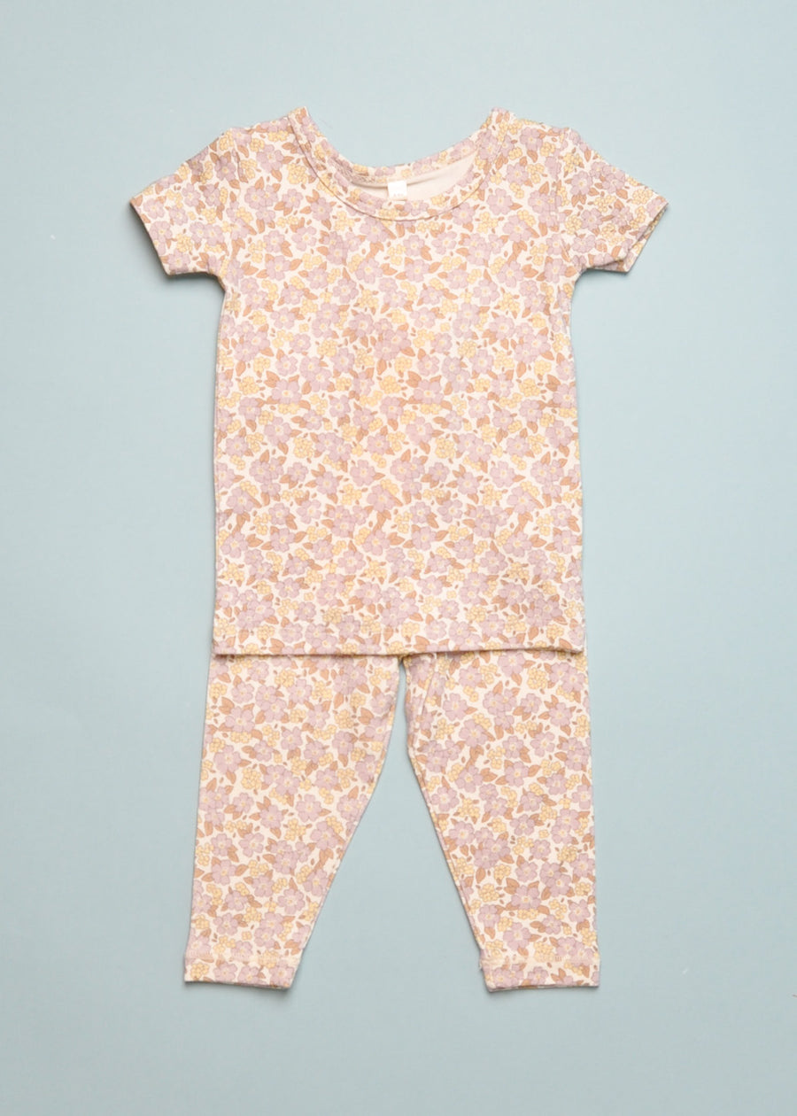 BAMBOO FLORAL PAJAMA SET
