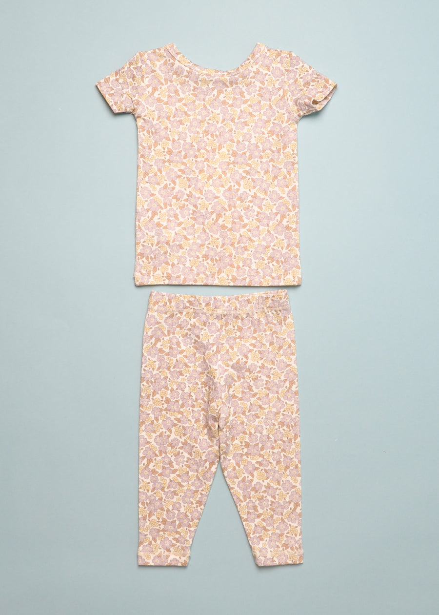 BAMBOO FLORAL PAJAMA SET