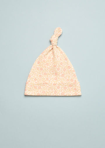 KNOTTED BABY HAT - PRIMROSE