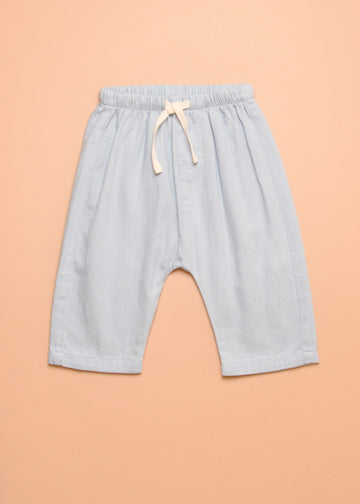 PULL ON CHAMBRAY PANT