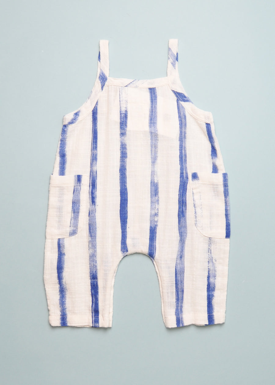 PAINTED STRIPE ROMPER