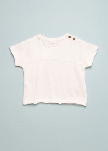 SEAM T-SHIRT - ECRU