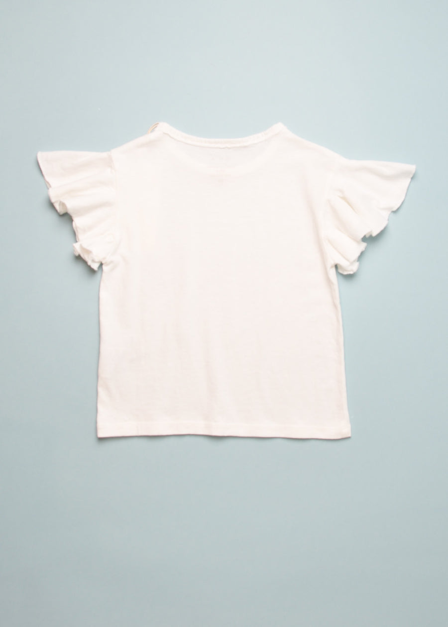 FLUTTER SLEEVE TEE