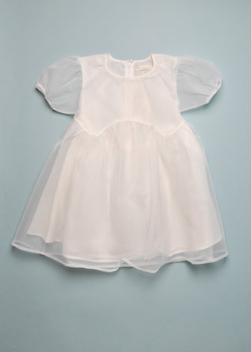 ELLA LAYERED DRESS - IVORY