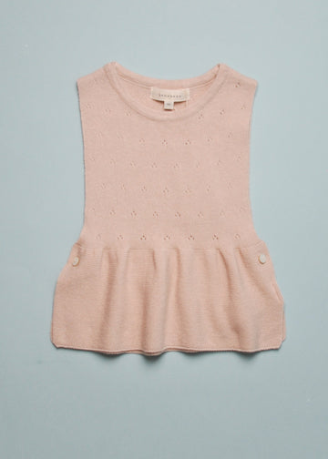 HEIMISH BIB VEST - ECRU