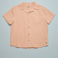 ANKER SHIRT - CARAMEL STRIPE