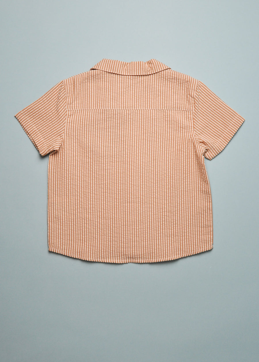 ANKER SHIRT - CARAMEL STRIPE