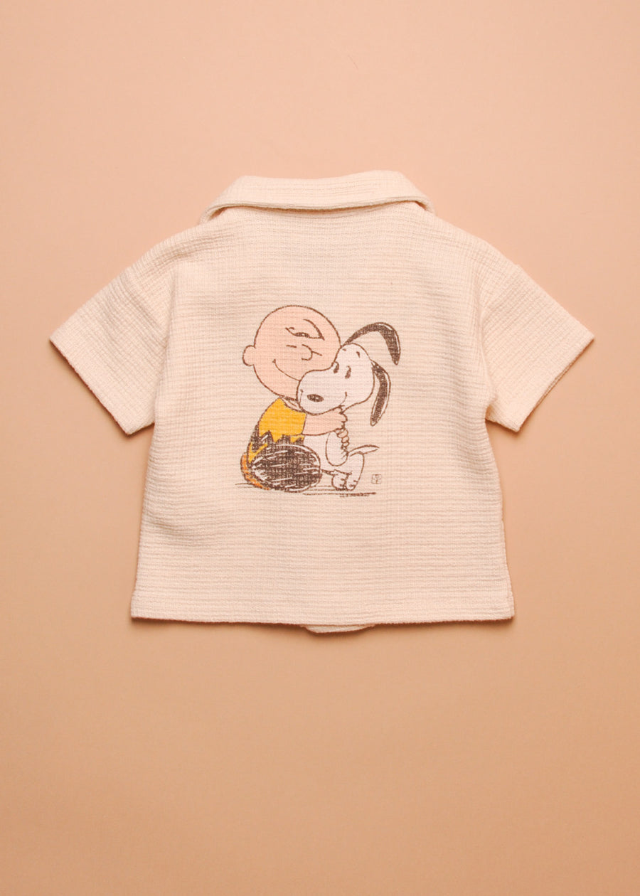 SNOOPY & CHARLIE HUG SHIRT
