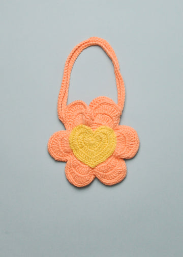 CROCHET FLOWER PURSE