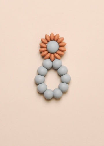 SUNNY SILICONE TEETHER - SEA FOAM