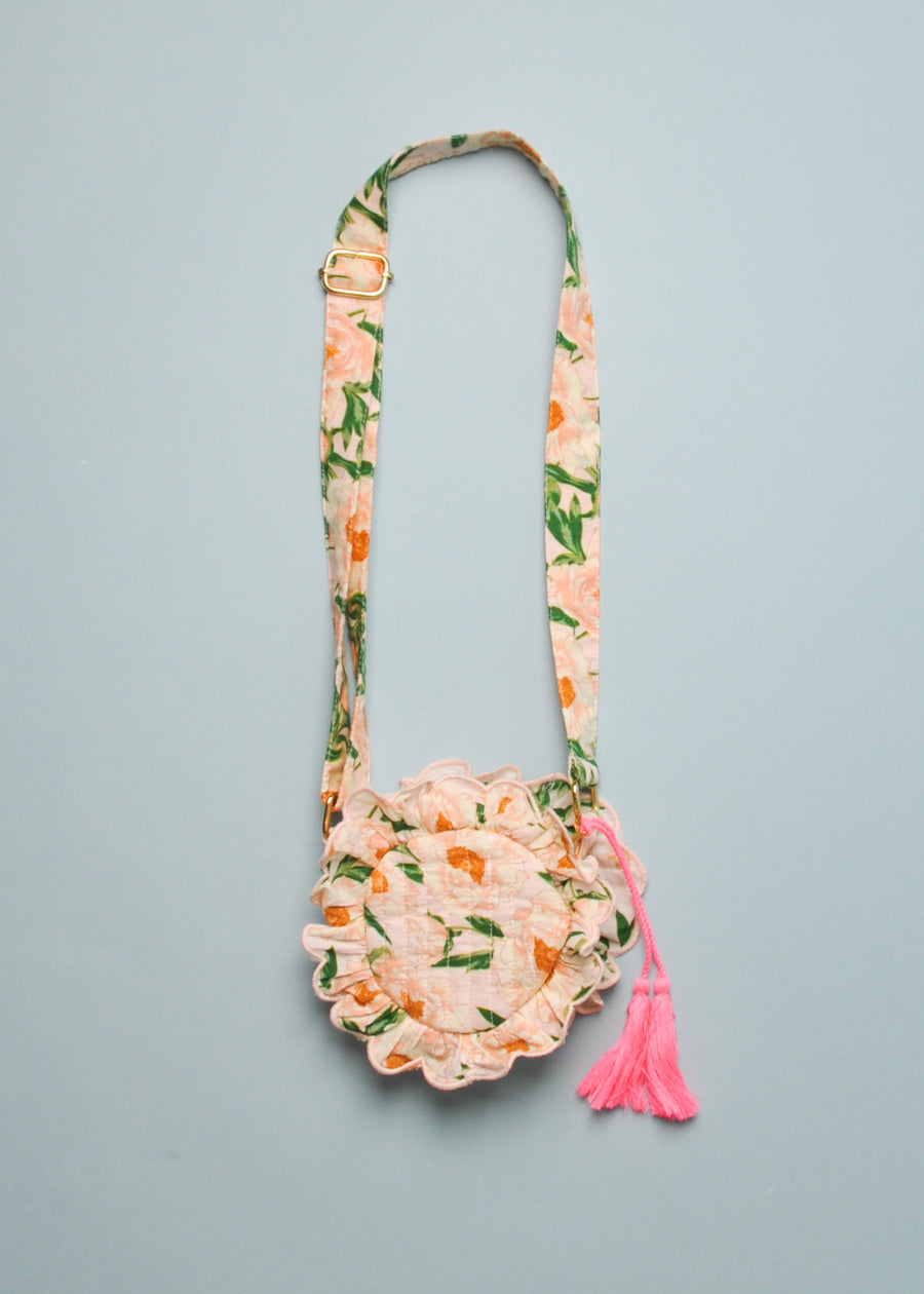 BLOOM BOUQUET PURSE - NUDE PINK
