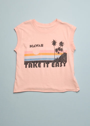 TAKE IT EASY MUSCLE TANK