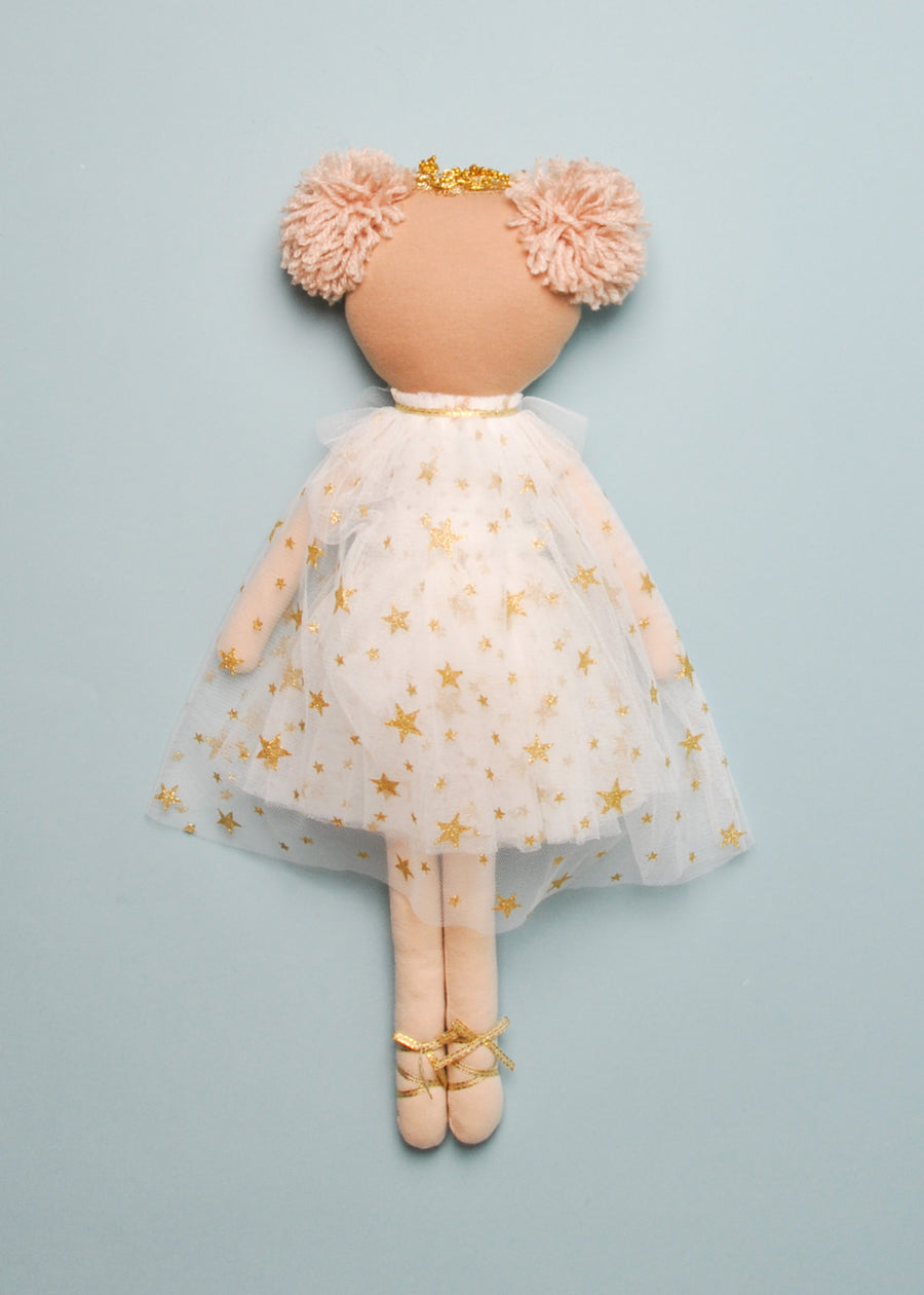 POPPY PRINCESS - STRAWBERRY BLONDE IVORY