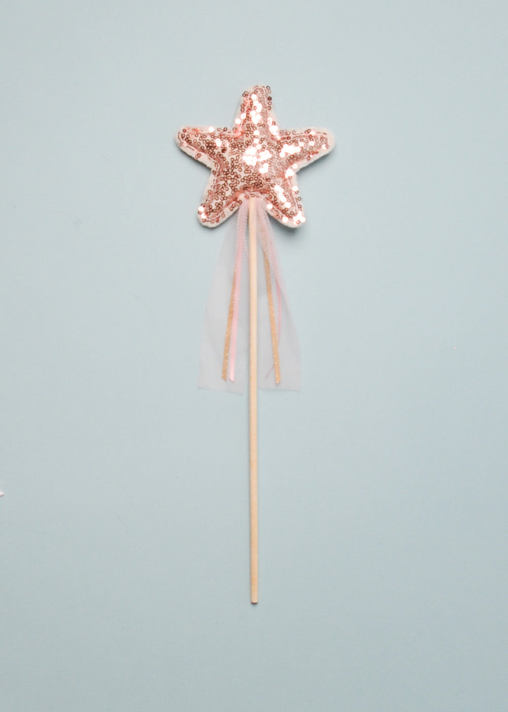 SEQUIN STAR WAND - TWO COLOR OPTIONS