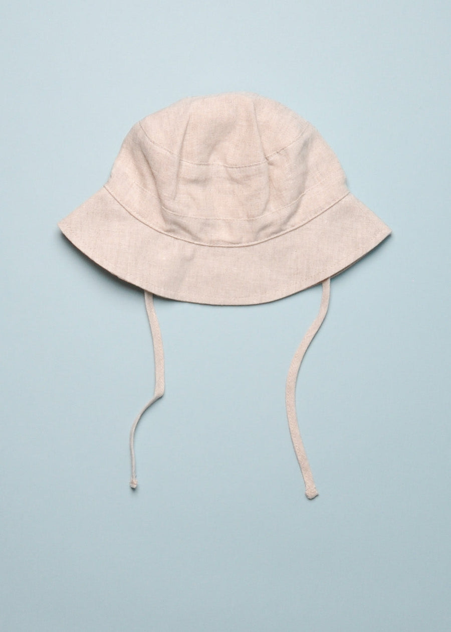 LINEN BUCKET HAT