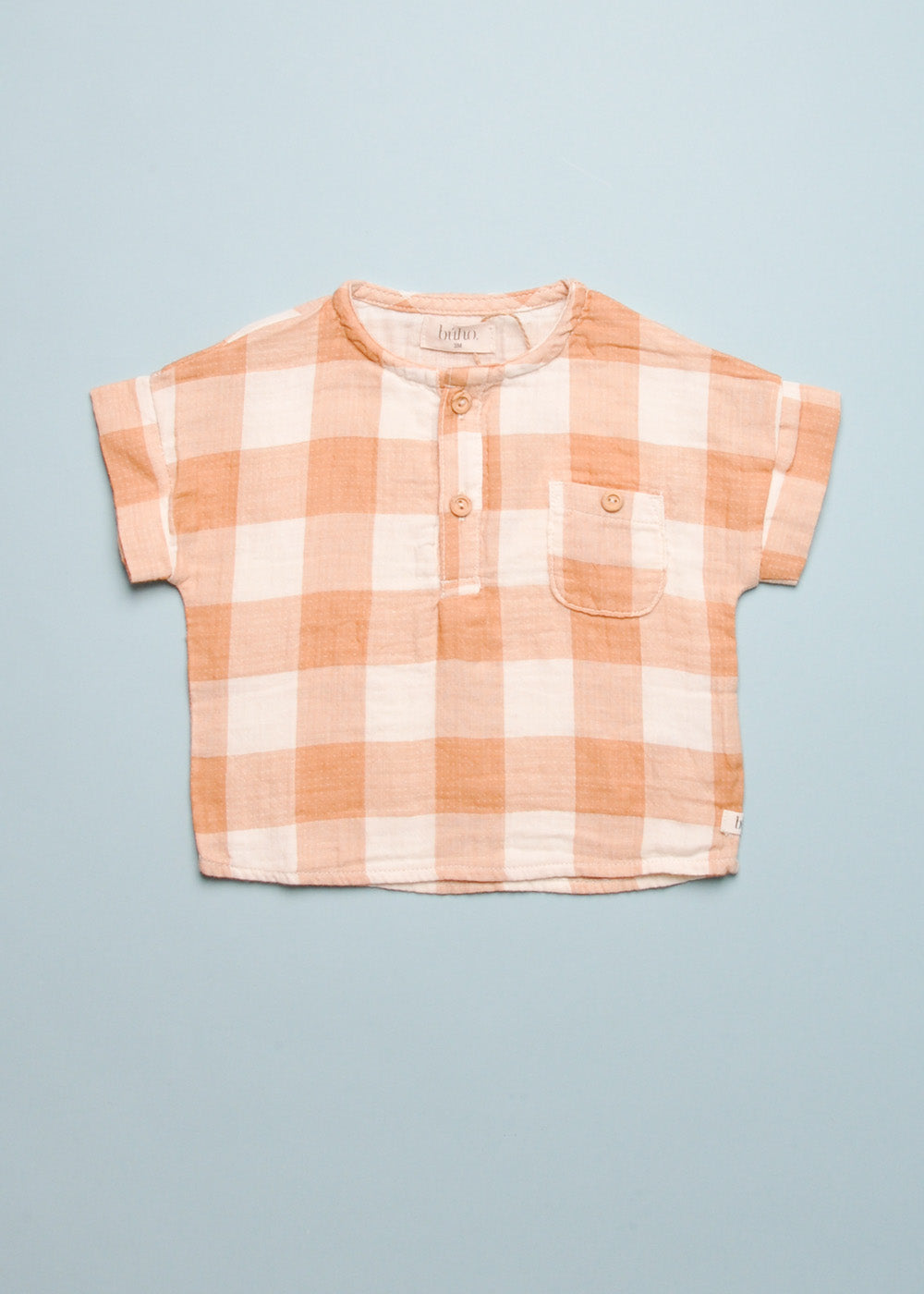GINGHAM BABY TOP