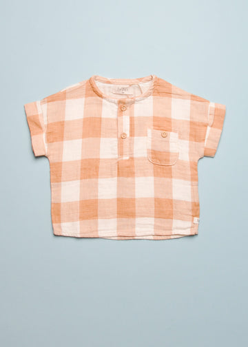 GINGHAM BABY TOP