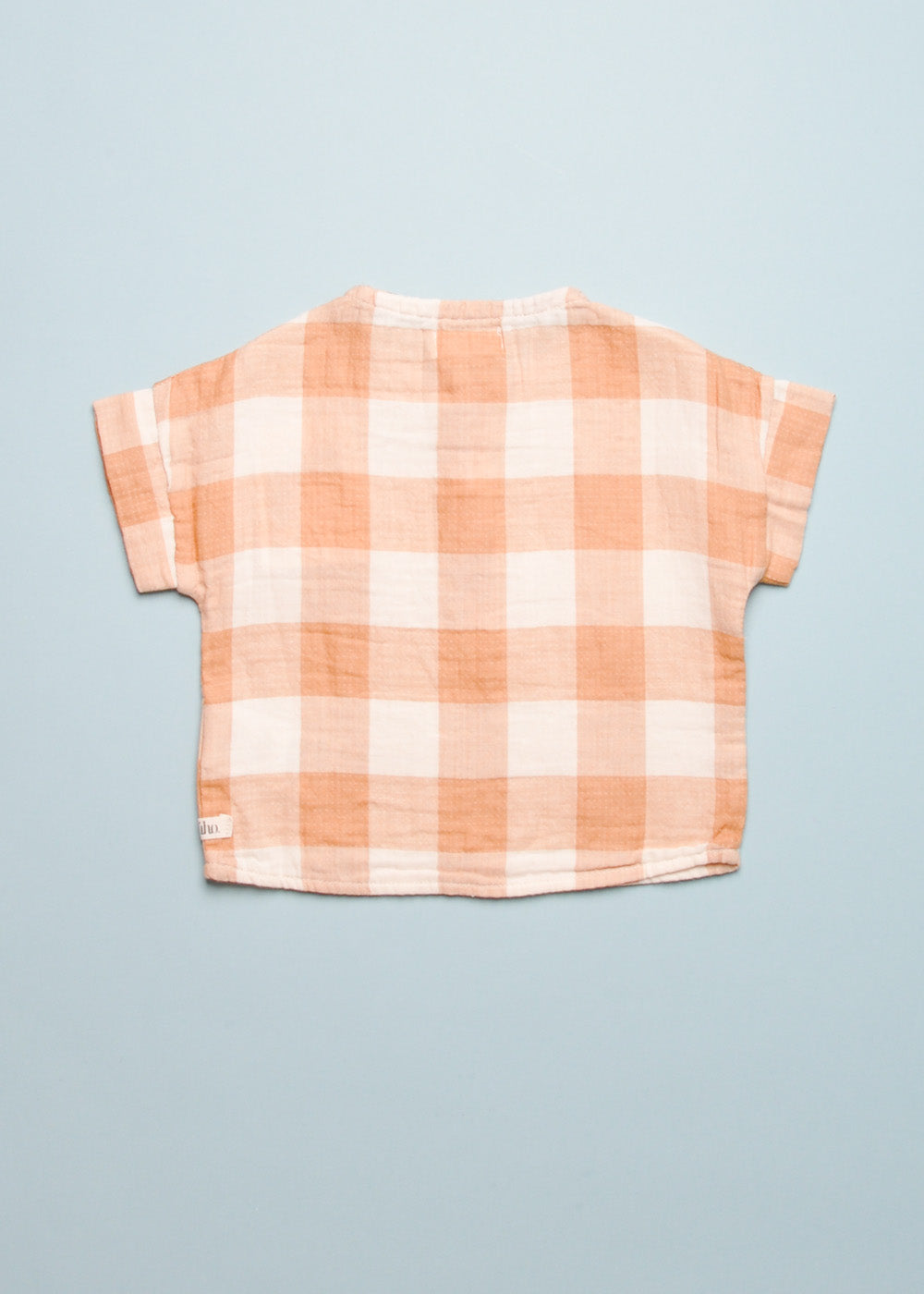GINGHAM BABY TOP