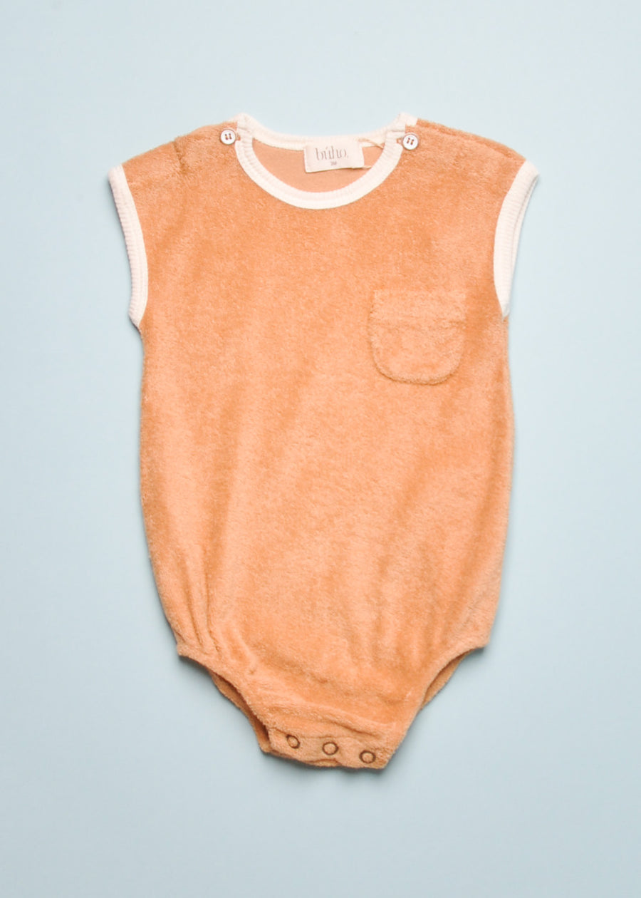 TERRY CLOTH ROMPER