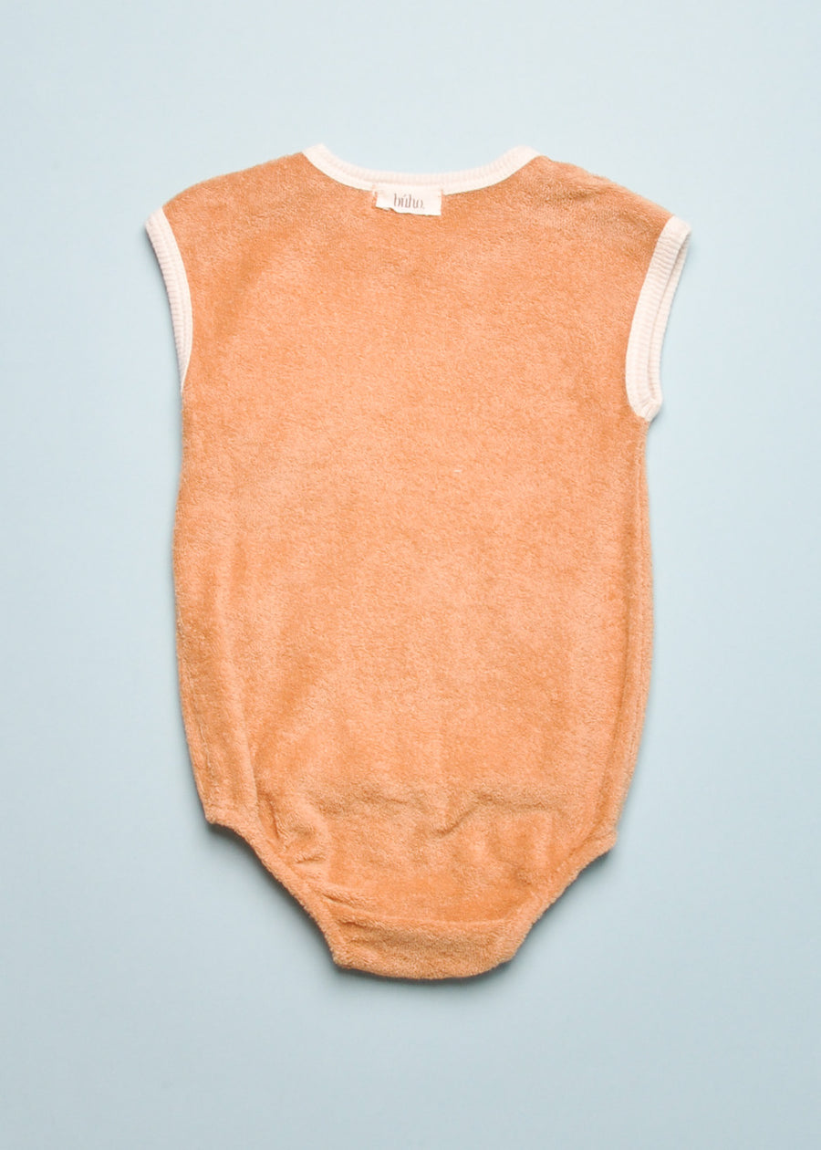 TERRY CLOTH ROMPER