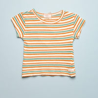 KNITTED STRIPE TOP