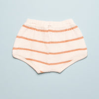 TERRY CLOTH STRIPED SHORT