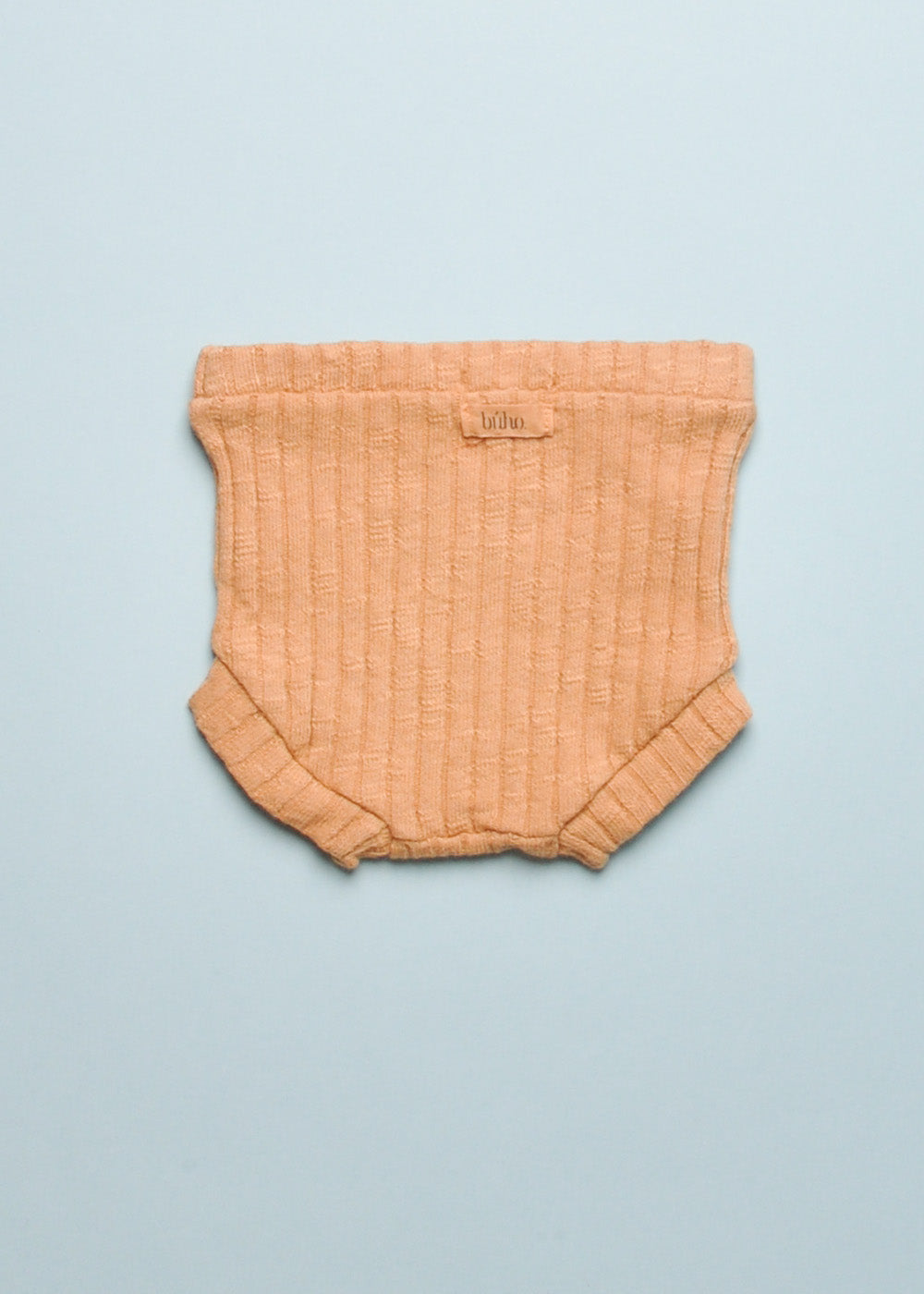 RIBBED BABY BLOOMER - CARAMEL