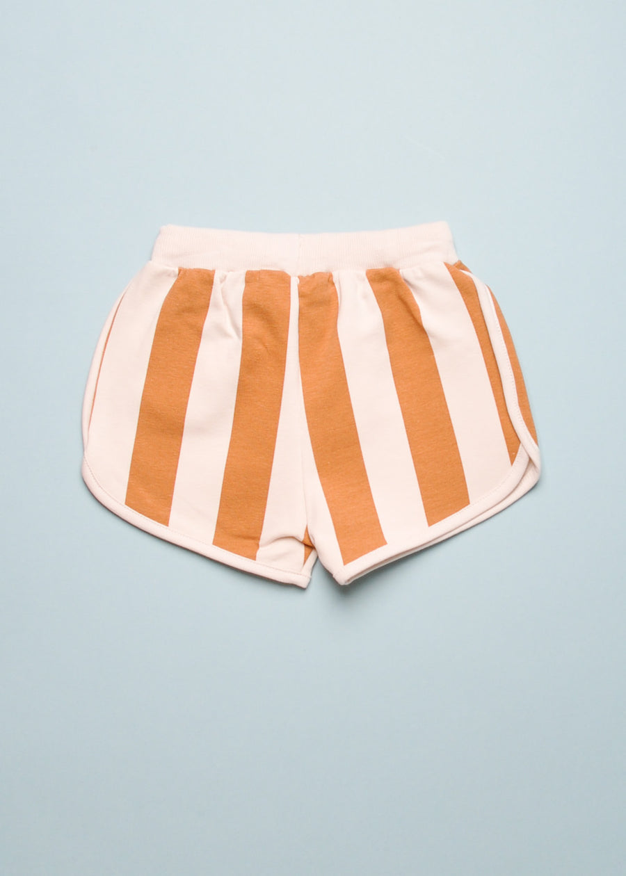 VERT STRIPED SWEATSHORTS