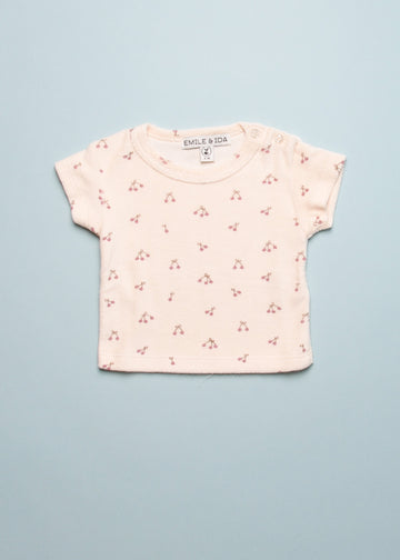 TERRY CHERRY TEE