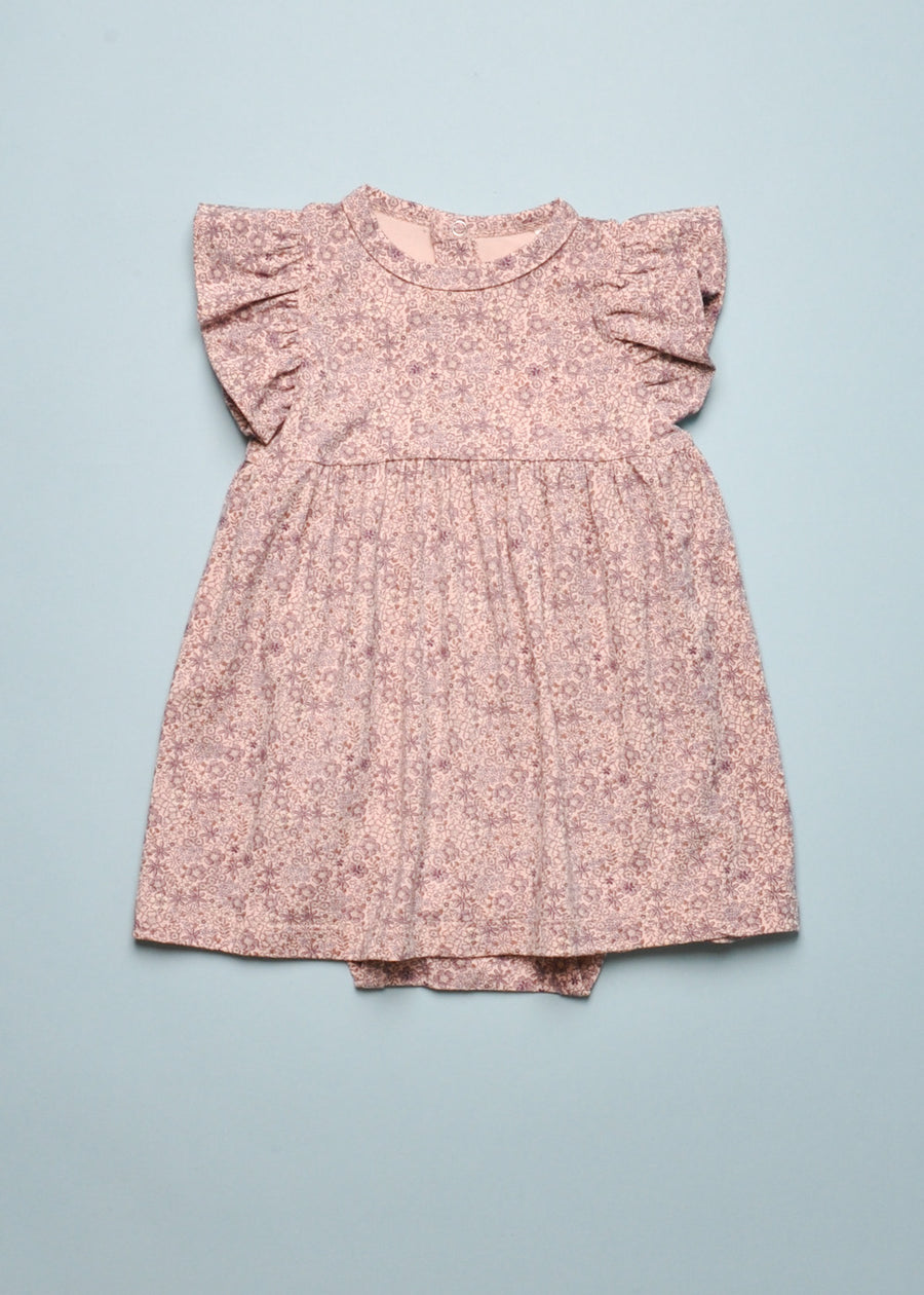 BAMBOO FLOWER ONESIE DRESS